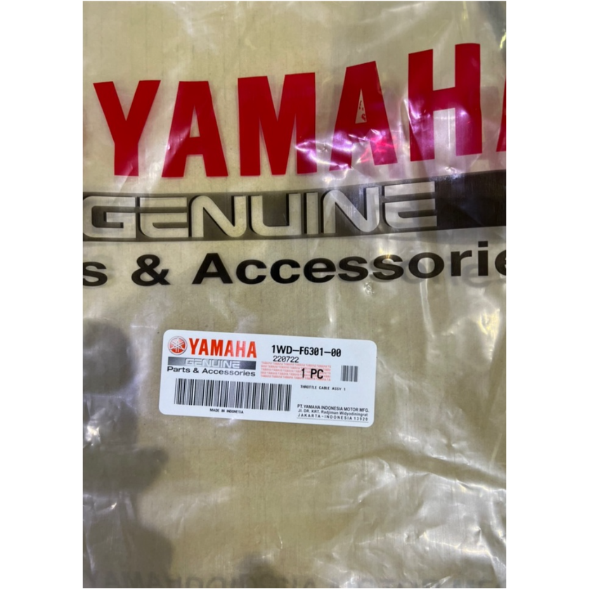 YAMAHA 原廠 YZF-R3 R3 節流鋼索 節流鋼索總成 油門線 1WD-F6301-00-細節圖2