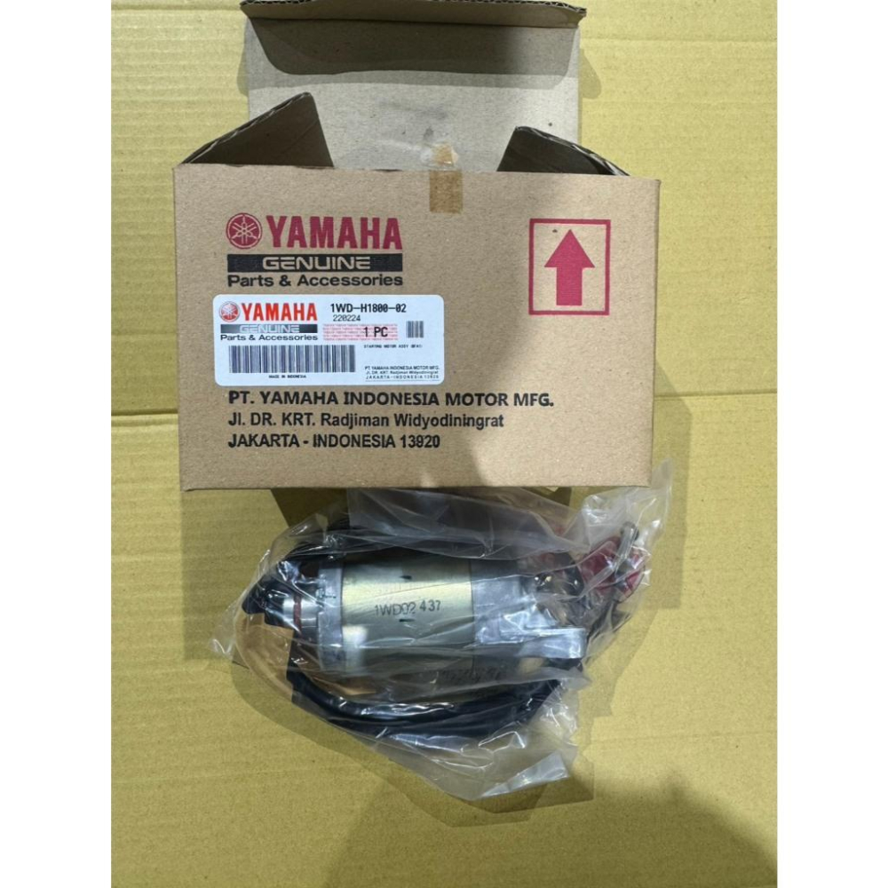 最新改良版02 1WD-H1800-02 YAMAHA 原廠 R3 MT-03 啟動馬達 馬達 1WD-H1800-00-細節圖2