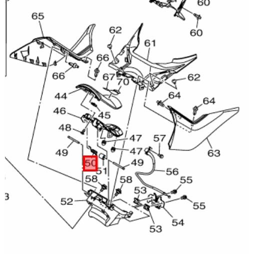YAMAHA 原廠 XMAX X-MAX 油箱蓋 油箱 彈簧 扭轉彈簧 90508-14803 現貨-細節圖3
