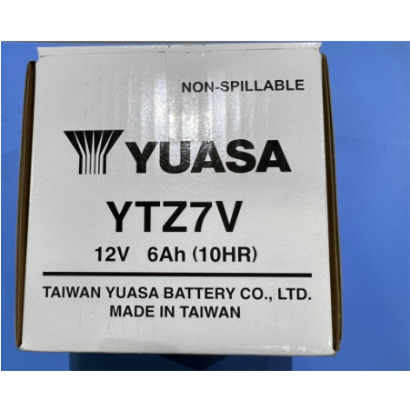 YAMAHA N-MAX NMAX YUASA YTZ7V 電池 電瓶 全新 B4V-H2100-00 現貨-細節圖2