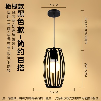 【晨星燈飾】鑽石吸頂燈 廚房燈客廳燈吸頂燈懷舊復古吸頂簡約餐廳咖啡廳吧台鄉村風鐵藝工業風吸頂2燈愛迪生燈泡北歐吊燈服飾店-規格圖10