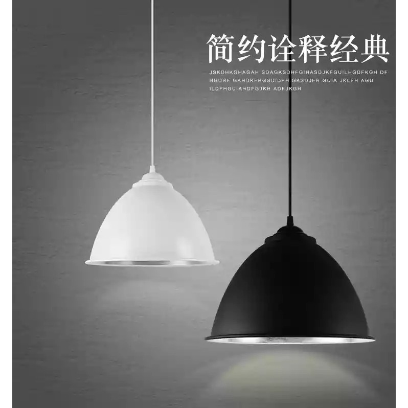 【晨星燈飾】35公分鍋蓋吊燈39公分燈罩加厚大款工業吊燈復古吊燈簡約吸頂燈鐵藝吊燈鋁製鍋蓋全鋁燈罩鋁罩溏瓷燈罩吸-規格圖11
