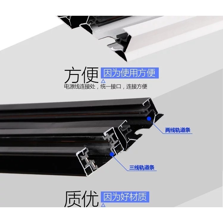 【晨星燈飾】軌道燈 軌道吊燈 軌道頭 投射燈 軌道頭 嵌燈 美式吊燈 燈杯COB燈杯復古壁燈背景牆壁燈吸頂燈-規格圖10