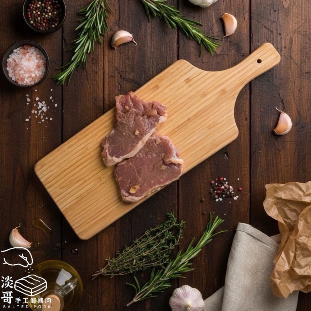 ｛純淨漬｝淡嫂無添加古早味醃肉片(110g/2片裝真空包)-細節圖3