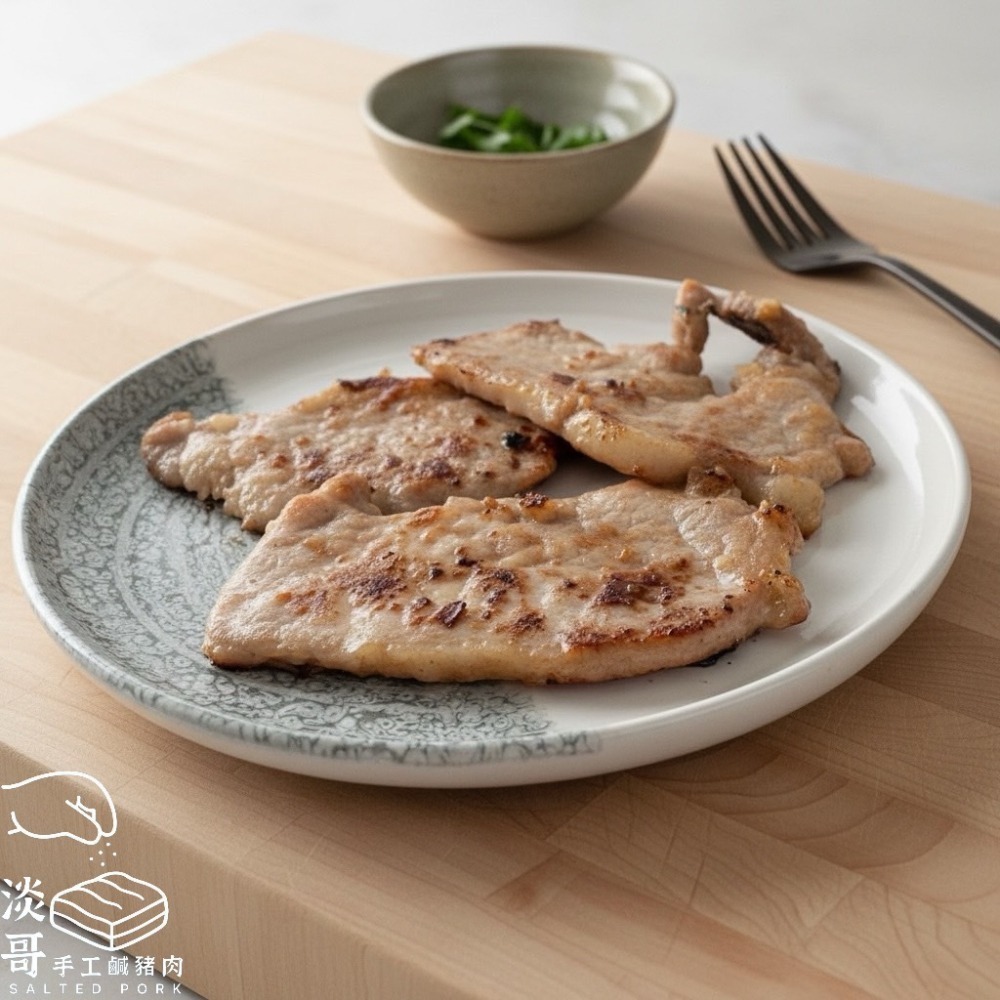 ｛純淨漬｝淡嫂無添加古早味醃肉片(1100g/20片裝真空包)-細節圖6