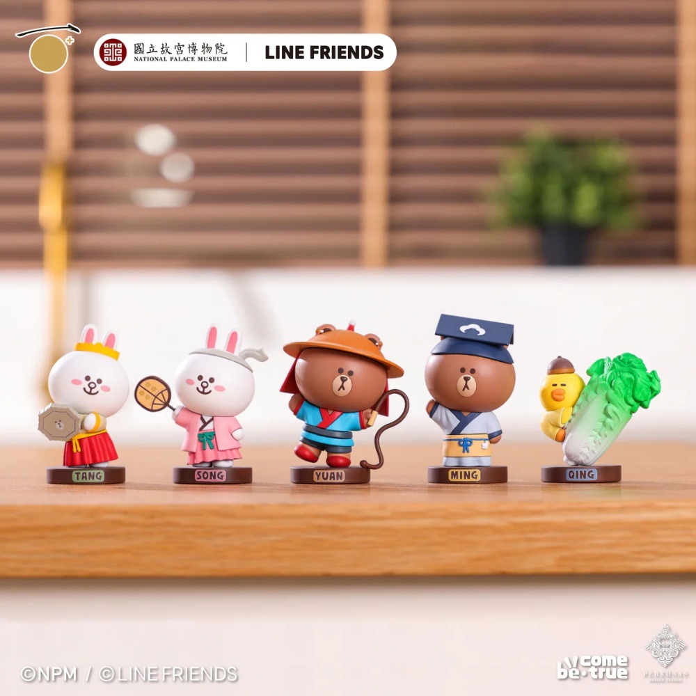 【現貨-公仔】NPM｜LINE FRIENDS 穿越故宮 玩具公仔-規格圖6