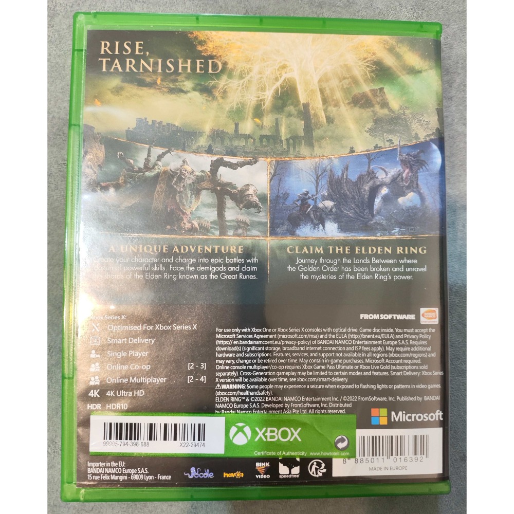 Xbox series &one 艾爾登法環 中文版-細節圖2