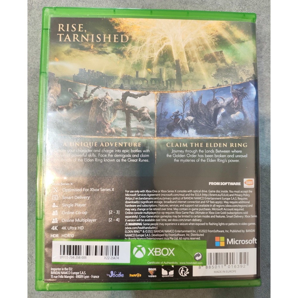Xbox series &one 艾爾登法環 中文版-細節圖2