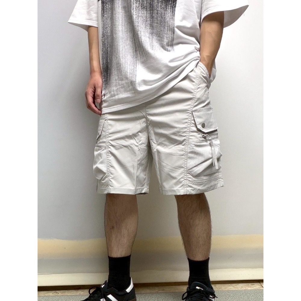 網眼側口袋速乾短褲 男生服飾 夏季新品 休閒 流行-細節圖5