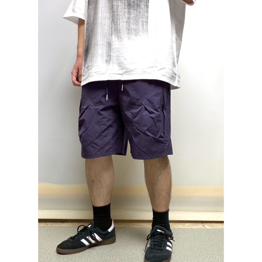 小Logo速乾造型抽繩短褲 男生服飾 夏季新品 休閒 流行-細節圖4