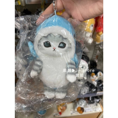 日本 - 貓貓店 mofusand 鯊魚貓 娃娃 聯名娃娃-細節圖2