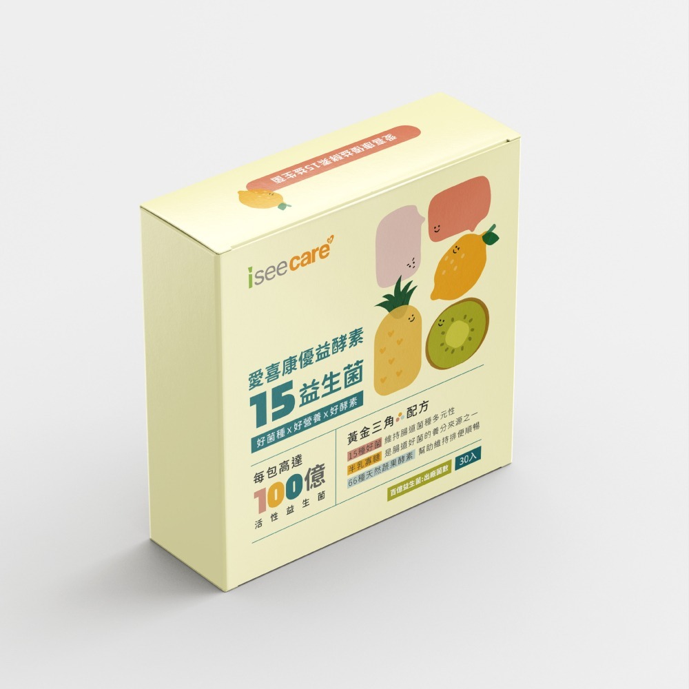 iseecare愛喜康優益酵素15百億益生菌-細節圖2