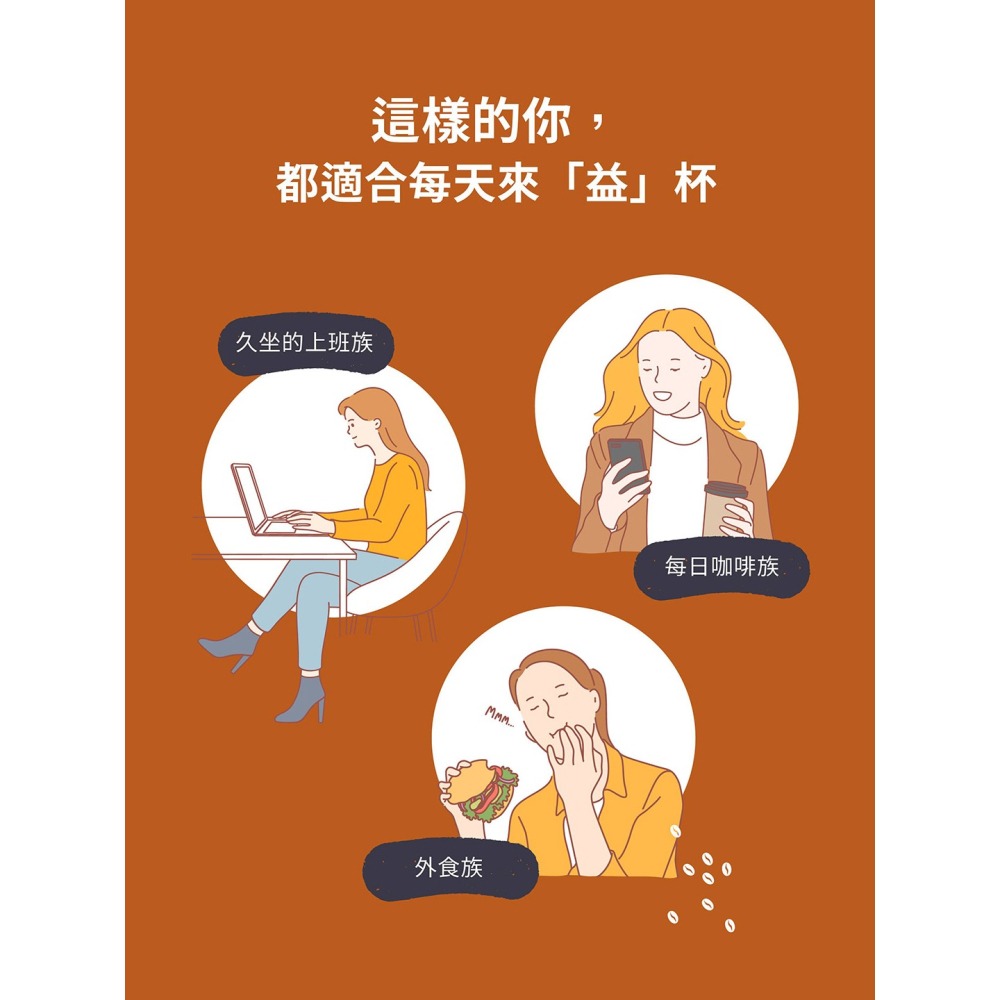 NAFU LIFE 全瑩｜益予成真 益生菌濾掛咖啡 (可可圓舞曲) - 10包/盒-細節圖7