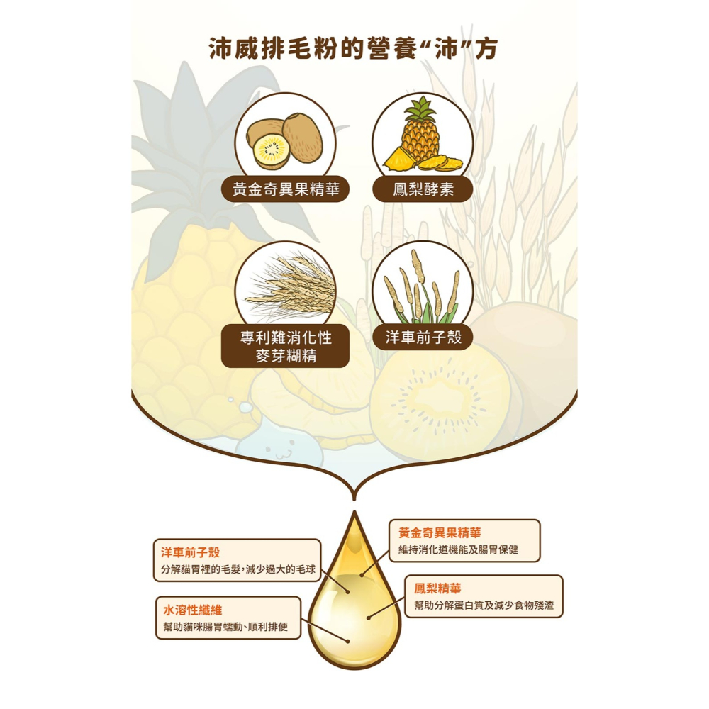 PetWell 沛威｜排毛粉 (60g/罐)-細節圖3