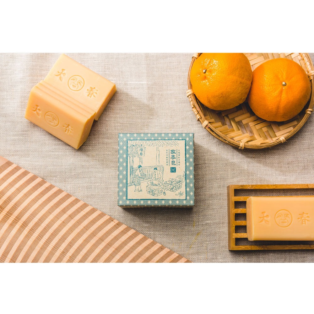 大春煉皂｜衣柑二淨・家事皂 140g（3入裝）-細節圖6