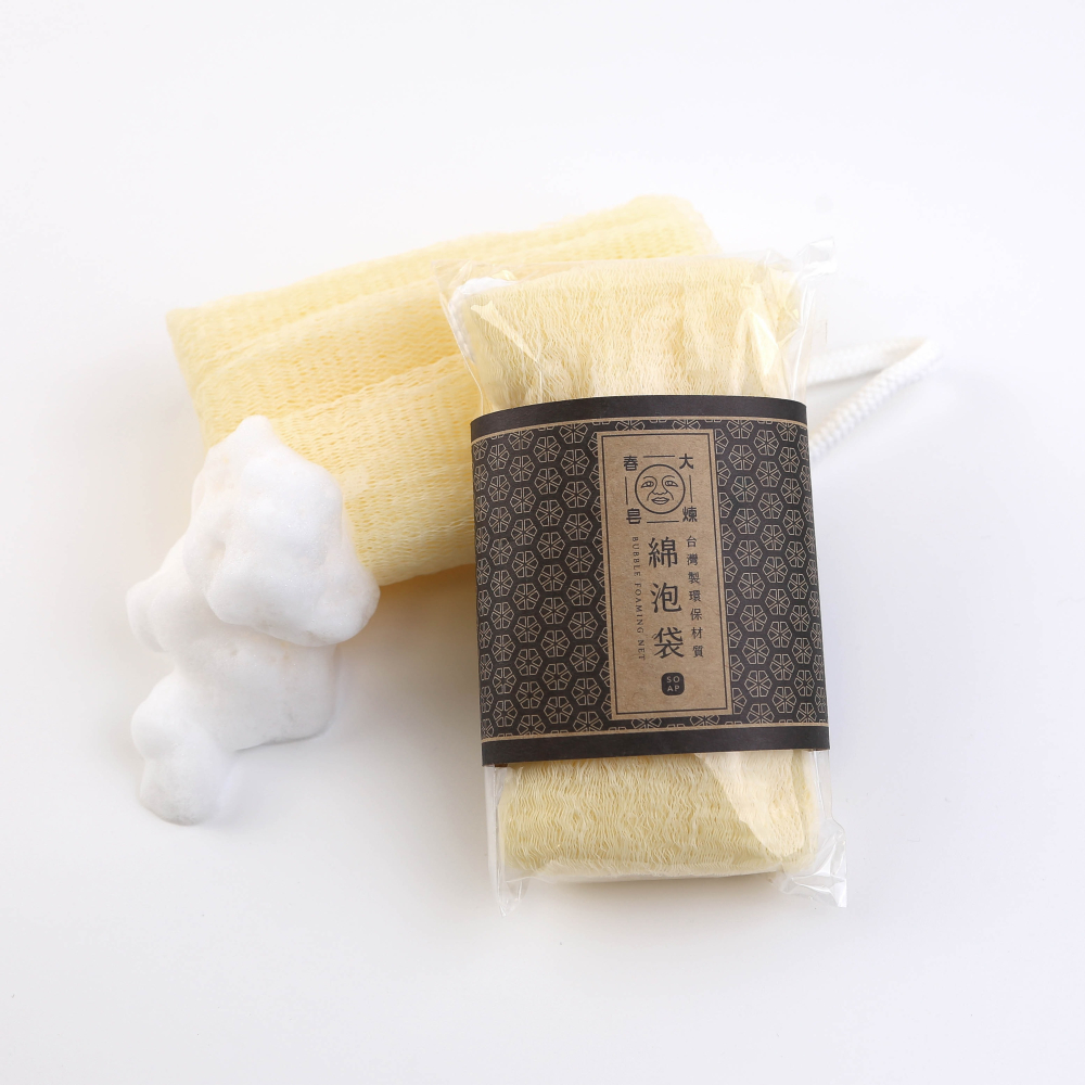 大春煉皂｜綿泡沐浴袋 (1入)-細節圖2