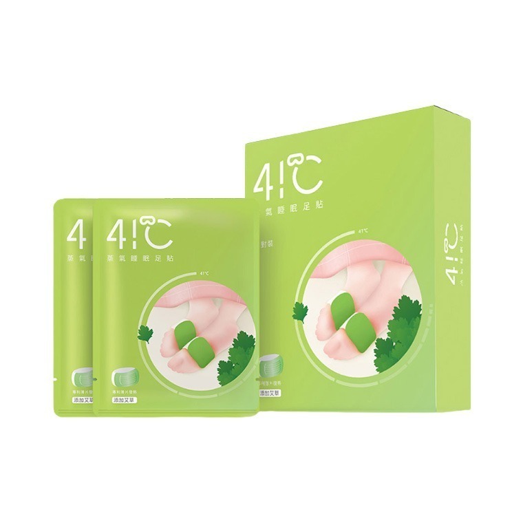41度C｜蒸氣睡眠足貼 (5片/盒) 貼合足部 剛剛好的溫度 安睡小確性-規格圖11