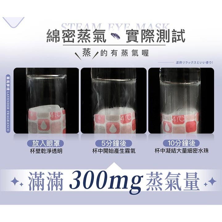 41度C｜雲朵感蒸氣眼罩 - 薰風夢境(5片/盒) 薄片發熱芯 親膚棉柔不織布-細節圖8