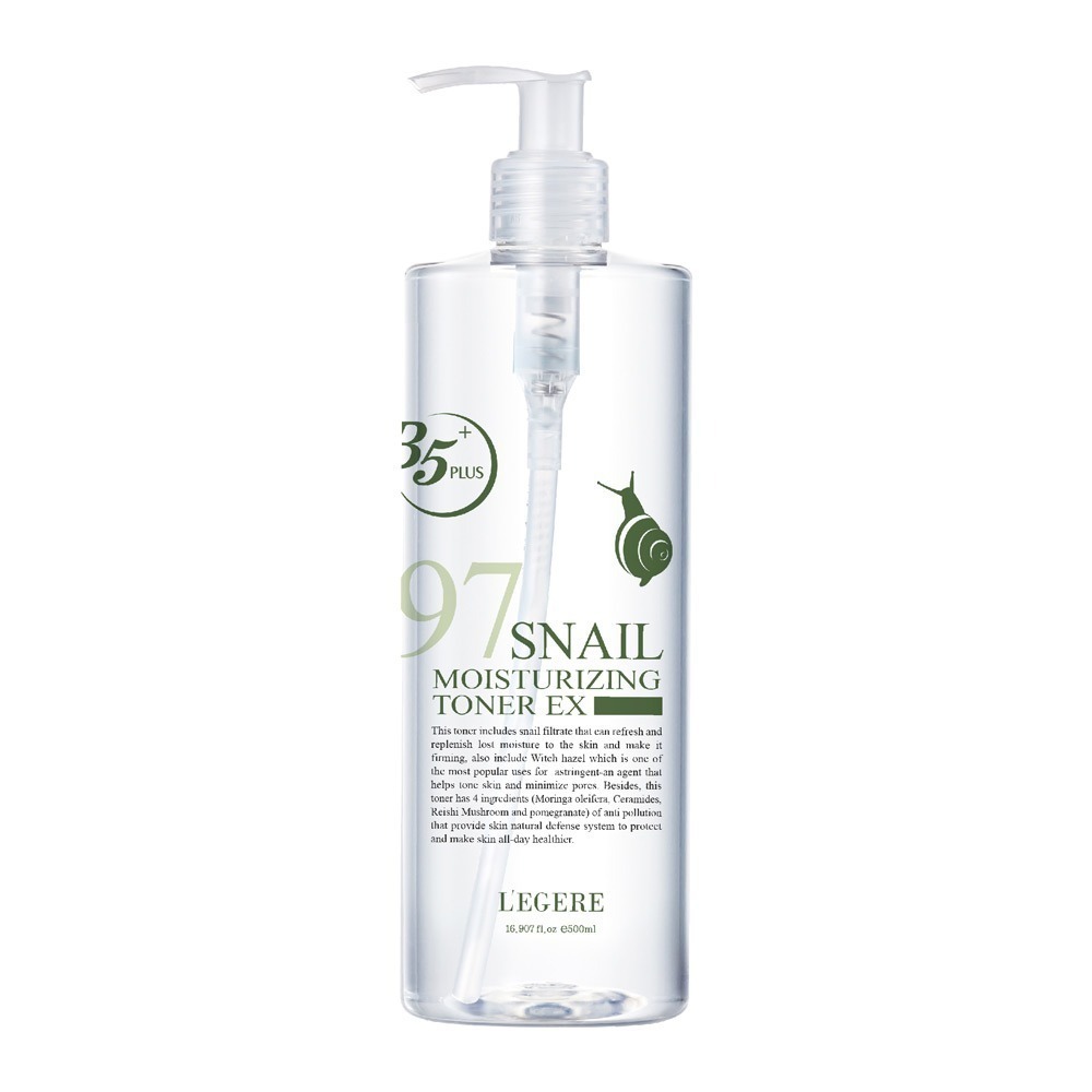 L＇EGERE 蘭吉兒｜97蝸牛保濕防護精華露(500ml) 肌膚打底 水潤保濕不黏稠-規格圖10