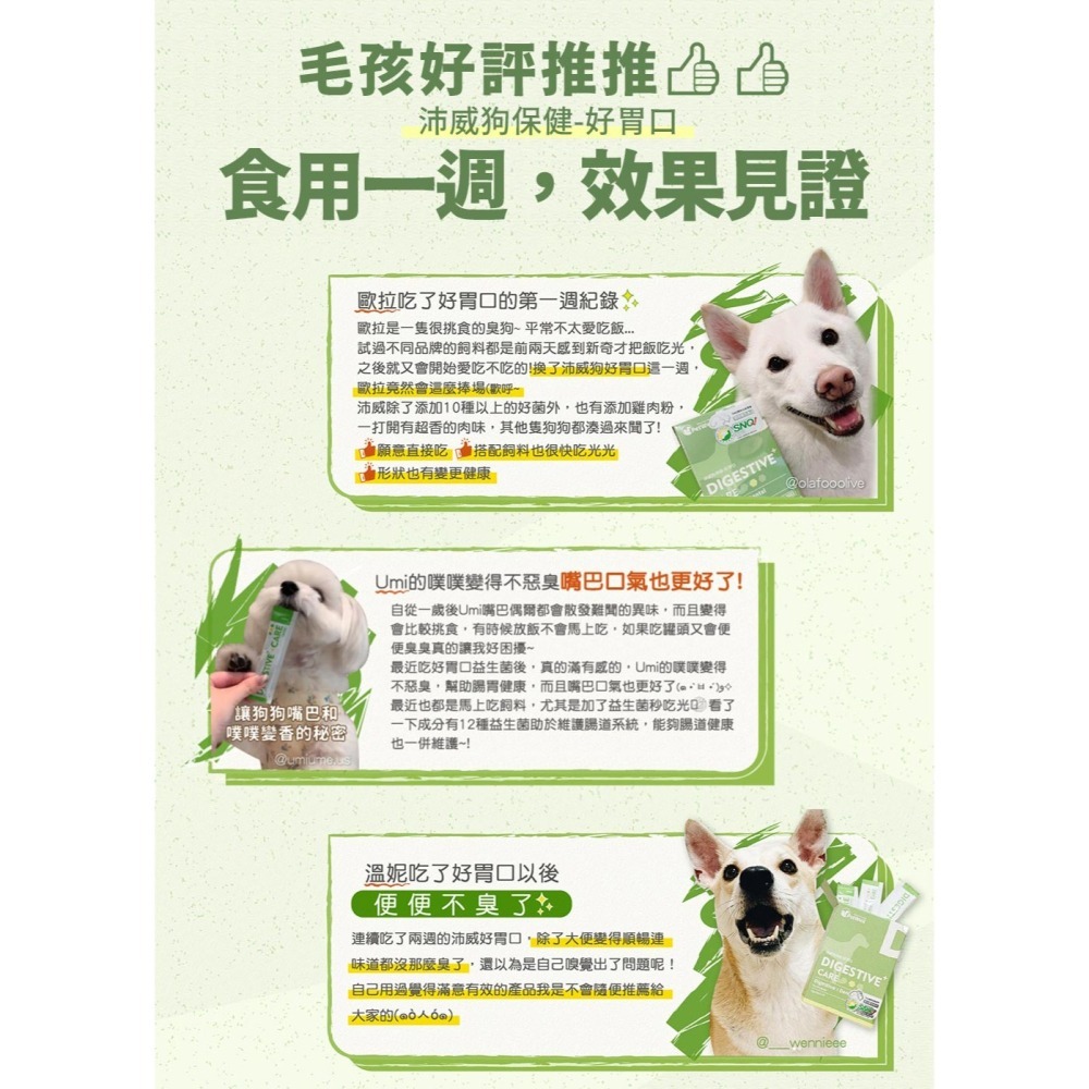 PetWell 沛威｜狗保健-好胃口益生菌 輕巧包(5包/袋) 犬用 營養保健品 四效合一-細節圖4