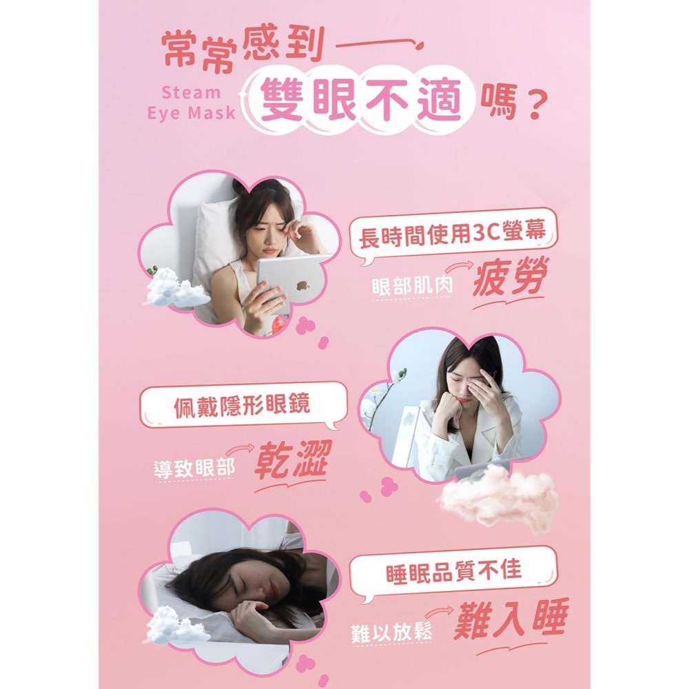41度C｜史努比聯名 蒸氣熱敷眼罩 - 香木甜橙 (5片/盒) 10秒溫熱有感 專利薄片發熱 棉柔親膚 溫熱不傷眼-細節圖5