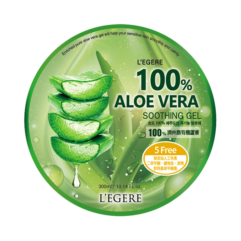 100%蘆薈保濕凝膠 (300ml)