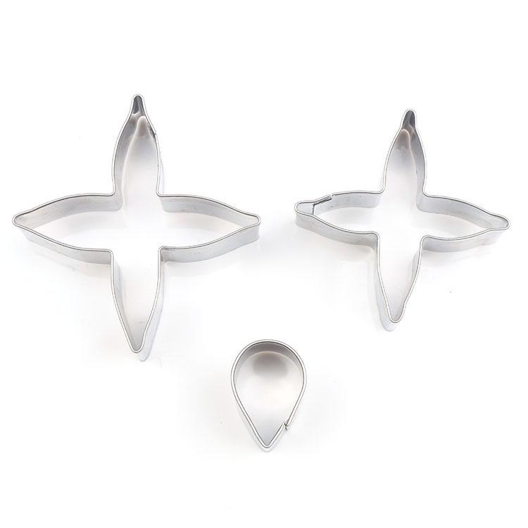 臺灣出貨 現貨 歐思麥烘焙 不銹鋼糖花切模 倒掛金鐘切模 新款 翻糖造型糖花工具A315（贝）-細節圖4