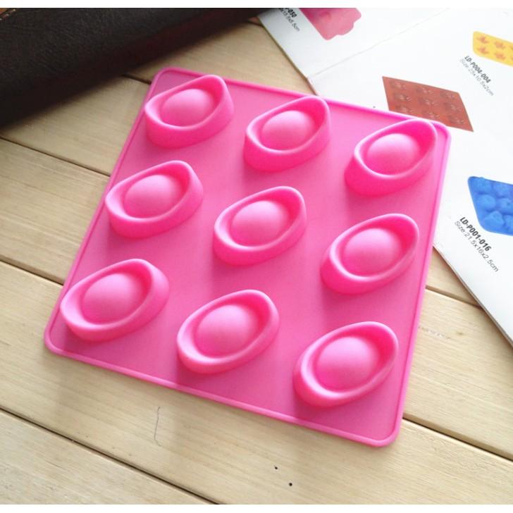 臺灣現貨 特價元寶矽膠蛋糕模具 9連元寶巧克力模具（协）-細節圖3