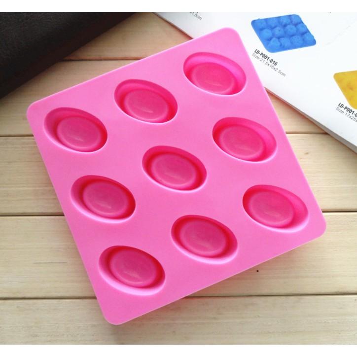 臺灣現貨 特價元寶矽膠蛋糕模具 9連元寶巧克力模具（协）-細節圖4