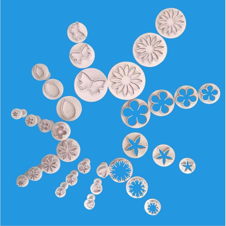 臺灣現貨 烘培用品全套套餐烘焙套裝33件10款翻糖蛋糕diy工具(库)-細節圖6