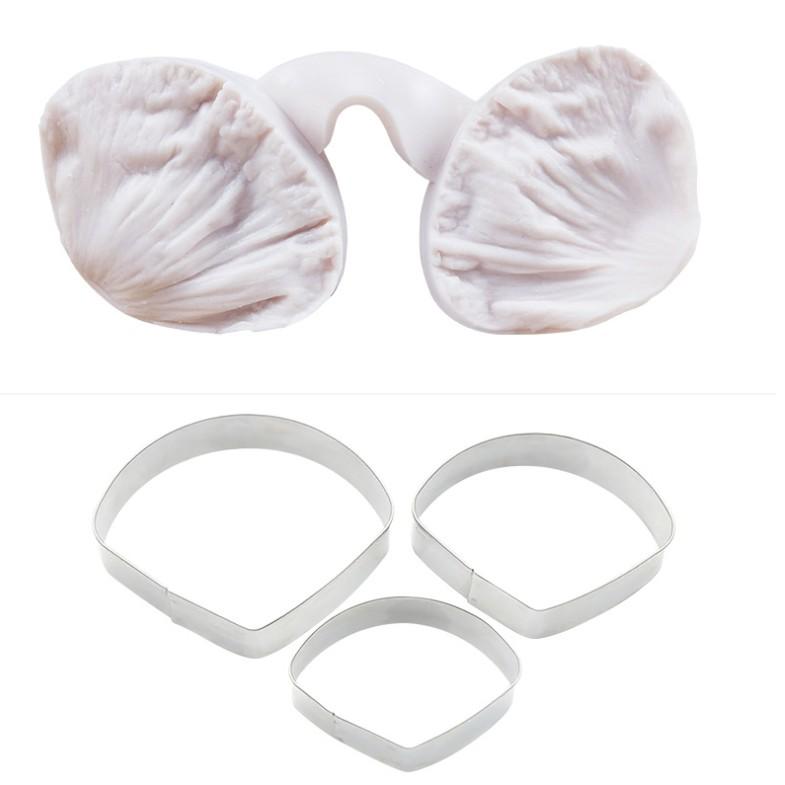 臺灣現貨 虞美人翻糖矽膠模具花瓣矽膠壓模翻糖蛋糕烘焙用具（三）-細節圖5