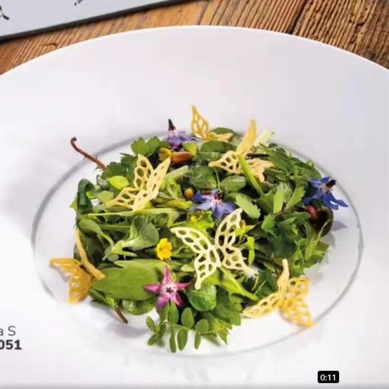 臺灣現貨 歐思麥烘焙新款蝴蝶蜂巢樹葉翻糖蕾絲墊蛋糕矽膠模巧克力創意裝飾烘焙模（艺）-細節圖2