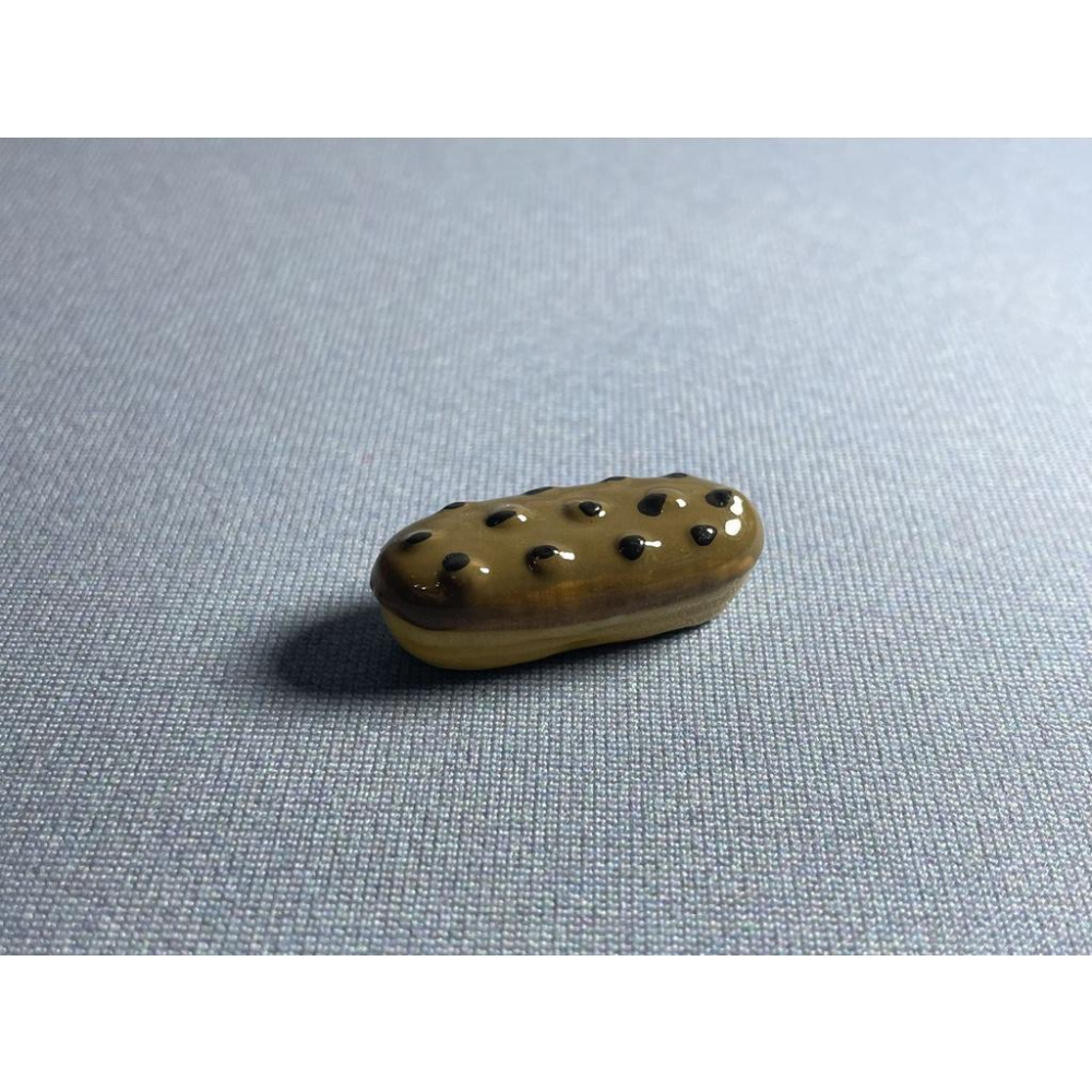 臺灣出貨 現貨 歐思麥烘焙 法國國王派小瓷人 閃電泡芙系列 國王餅小瓷人-細節圖5