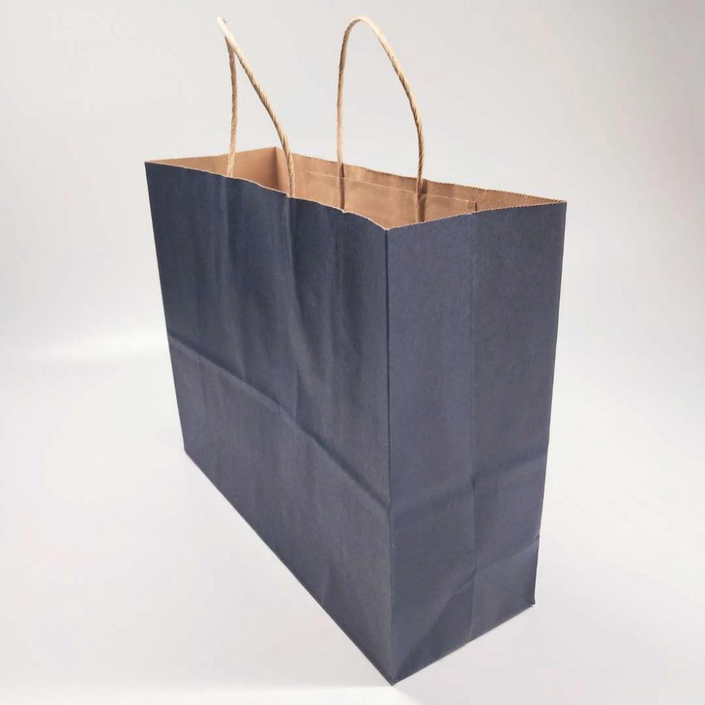 臺灣現貨 歐思麥烘焙 橫款 大提袋 環保紙袋 尺寸32*25*11cm-細節圖2