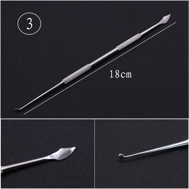 臺灣現貨 歐思麥烘焙精鋼泥塑刀 軟陶藝石粉超輕黏粘土美國土精雕油泥diy手辦面塑工具（凌）-細節圖8