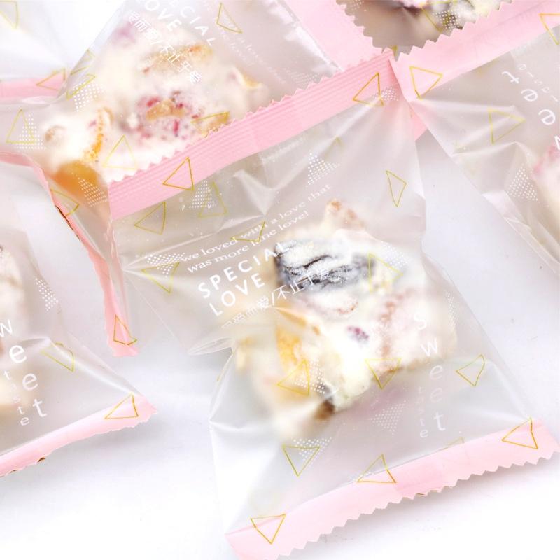 臺灣出貨 現貨 歐思麥烘焙 原創雪花酥 Q餅機封袋 新年曲奇餅乾手工奶酥包裝袋 透明食品烘焙包裝（瑞）-細節圖7