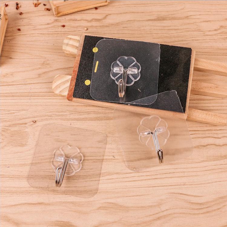 臺灣現貨 歐思麥烘焙浴室免釘強力粘膠掛鉤 免打孔無痕壁掛掛鉤粘鉤 廚房不銹鋼置物架-細節圖2