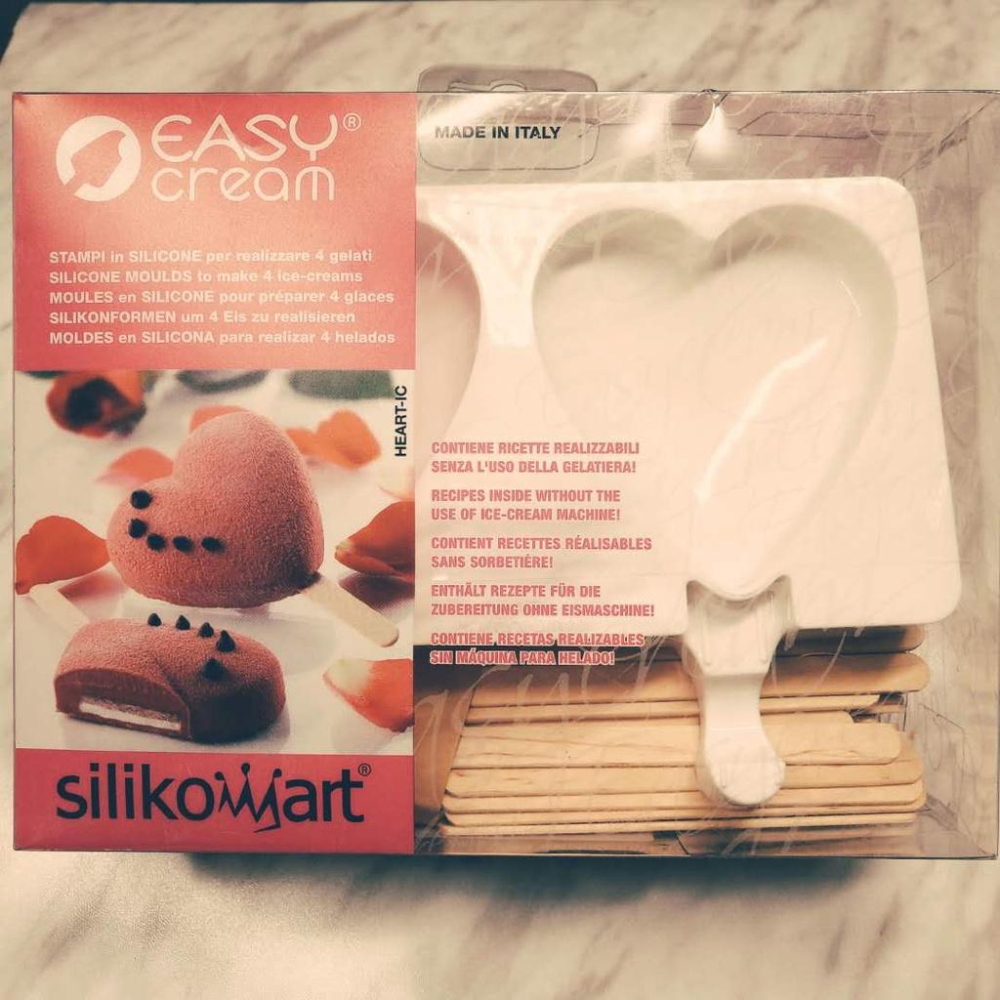 臺灣現貨 歐思麥烘焙義大利Silikomart 2連心型愛心雪糕模 2入矽膠模烘焙模具-細節圖3
