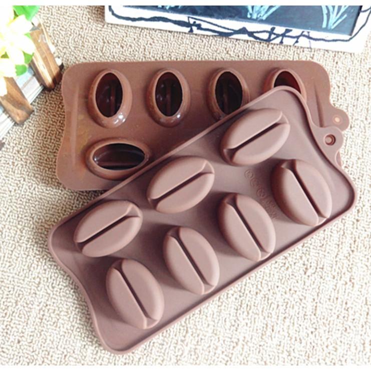 臺灣現貨矽膠蛋糕模具 咖啡豆模具 豐滿嘴唇模 巧克力模（协）-細節圖3