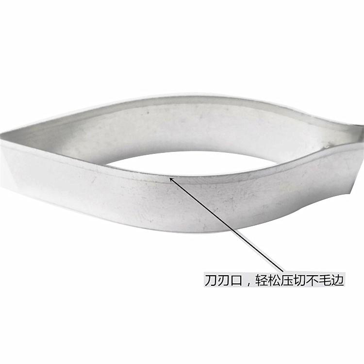 臺灣現貨 新品原裝進口模擬櫻花翻糖花瓣不銹鋼壓切模具烘焙蛋糕裝飾麵包花黏土花（太）-細節圖4