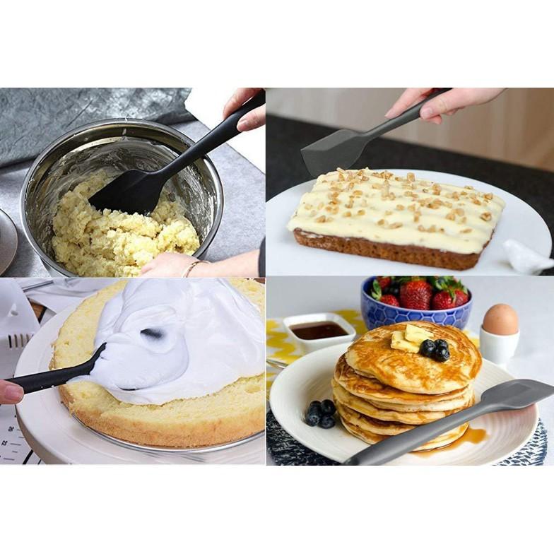 臺灣現貨矽膠刮刀6件套蛋糕抹刀油刷子矽膠廚具套裝耐高溫烘焙工具套裝（聚）-細節圖9