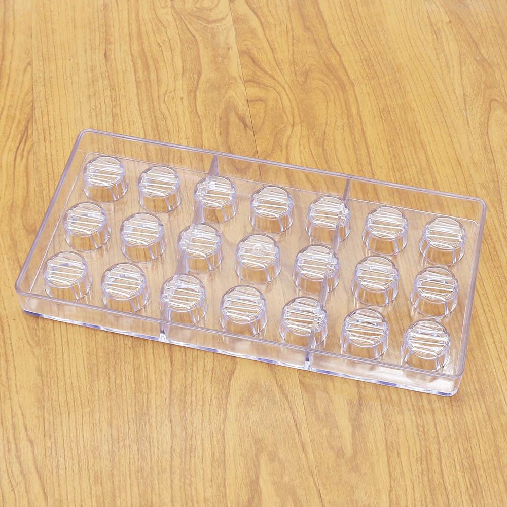 臺灣現貨 歐思麥烘焙21連圓柱巧克力模具 塑膠材質 烘焙工具 （米）-細節圖4