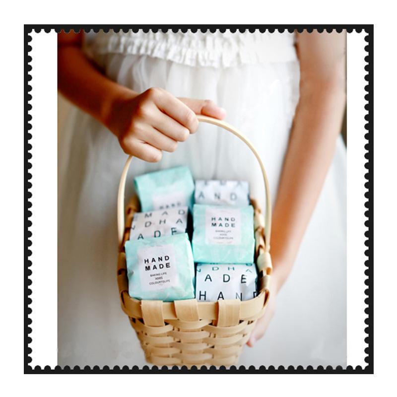 臺灣現貨 歐思麥烘焙英文平口側立機封磨砂平口袋/糖果餅乾袋/月餅機封袋50個-細節圖2