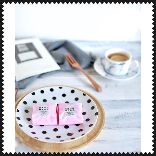 臺灣現貨 歐思麥烘焙英文平口側立機封磨砂平口袋/糖果餅乾袋/月餅機封袋50個-細節圖9