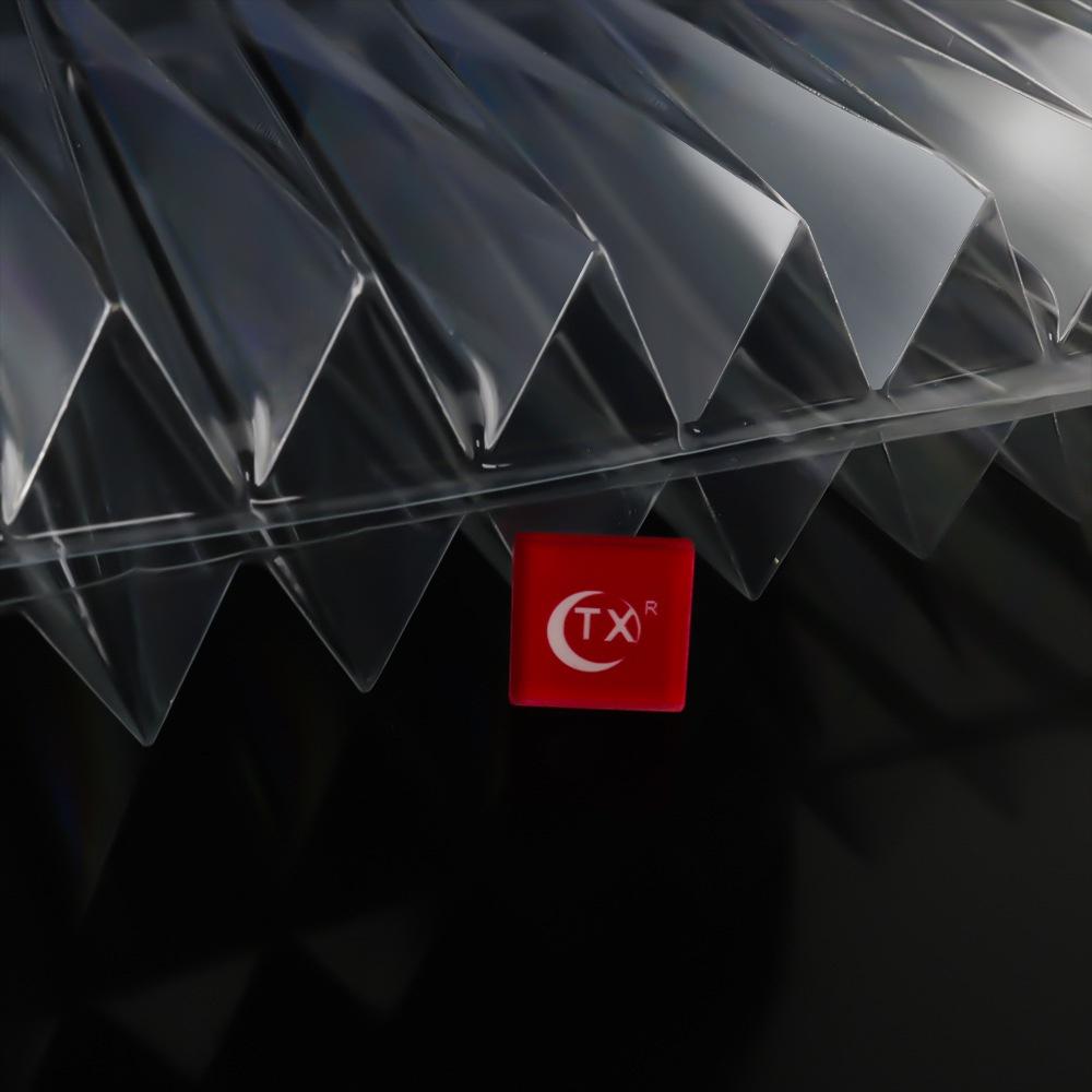 臺灣出貨 現貨 歐思麥烘焙 透明塑膠折紙慕斯蛋糕模具 巧克力蛋糕模	烘培工具diy翻糖模具（彤）-細節圖8