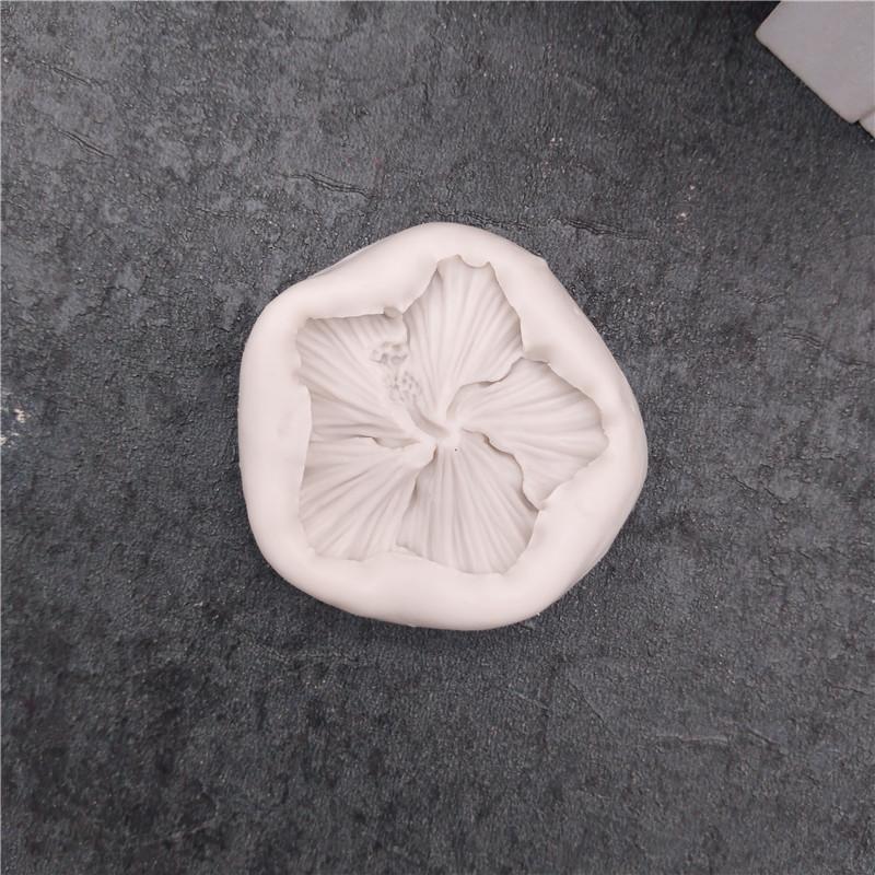 臺灣現貨 歐思麥烘焙新款烘焙工具 可愛的小花  巧克力模 翻糖巧克力蛋糕矽膠模具（恩）-細節圖5
