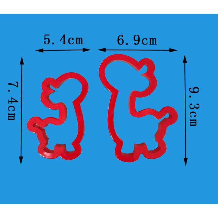 臺灣現貨 新品小鹿餅乾印章 新品廚房家用用具 創意蛋糕塑膠切模(库)-細節圖2
