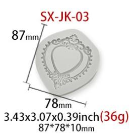 臺灣現貨 歐式鏡框系列翻糖液態矽膠模具DIY烘焙蛋糕裝飾巧克力模具03號（三）-細節圖3