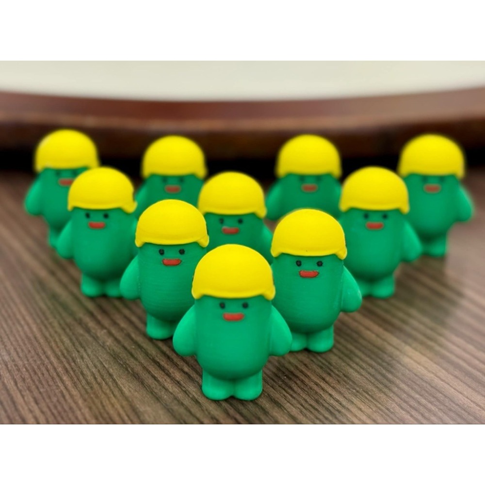 3D列印Gogoro小綠人/粉騎怪-細節圖2