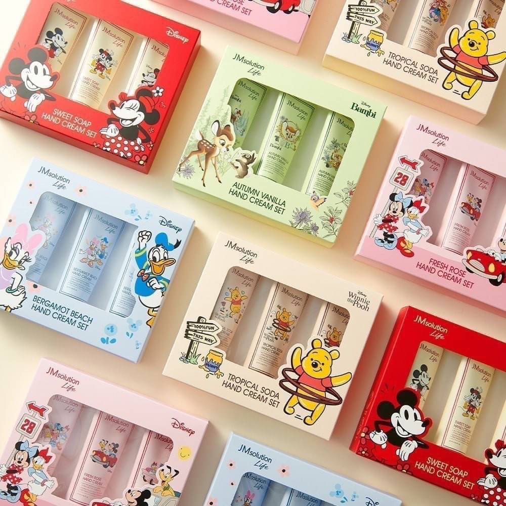 韓國 JM SOLUTION 迪士尼限量護手霜組 50ml*3支/盒  JMSOLUTION 護手霜-細節圖2